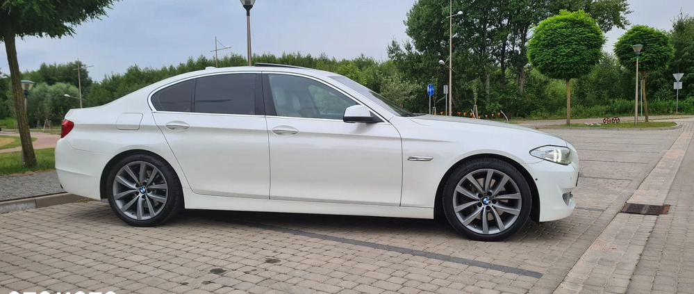 BMW Seria 5 cena 74900 przebieg: 192000, rok produkcji 2012 z Gołdap małe 781